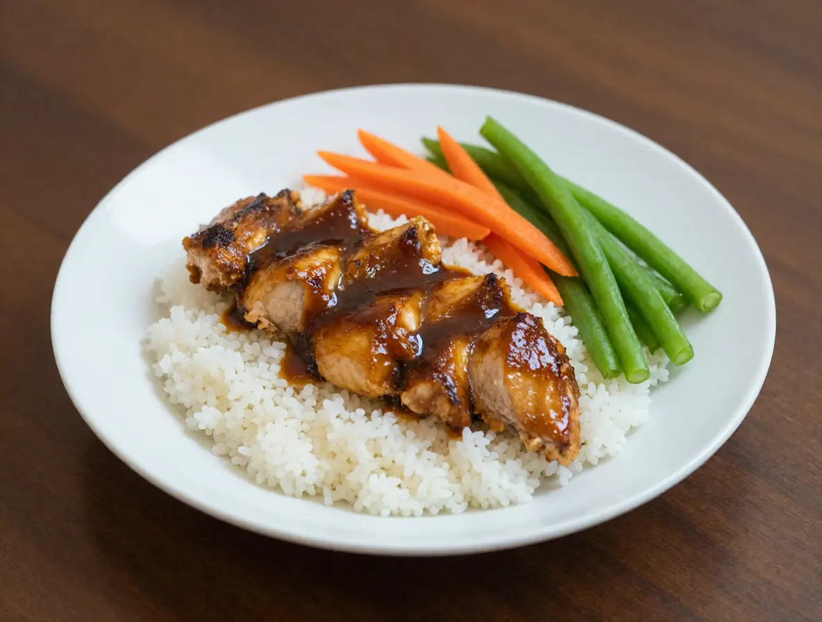 Tumis Ayam Kecap Sayur dengan Nasi Putih - Tes Upload WP 15 Juli 2026